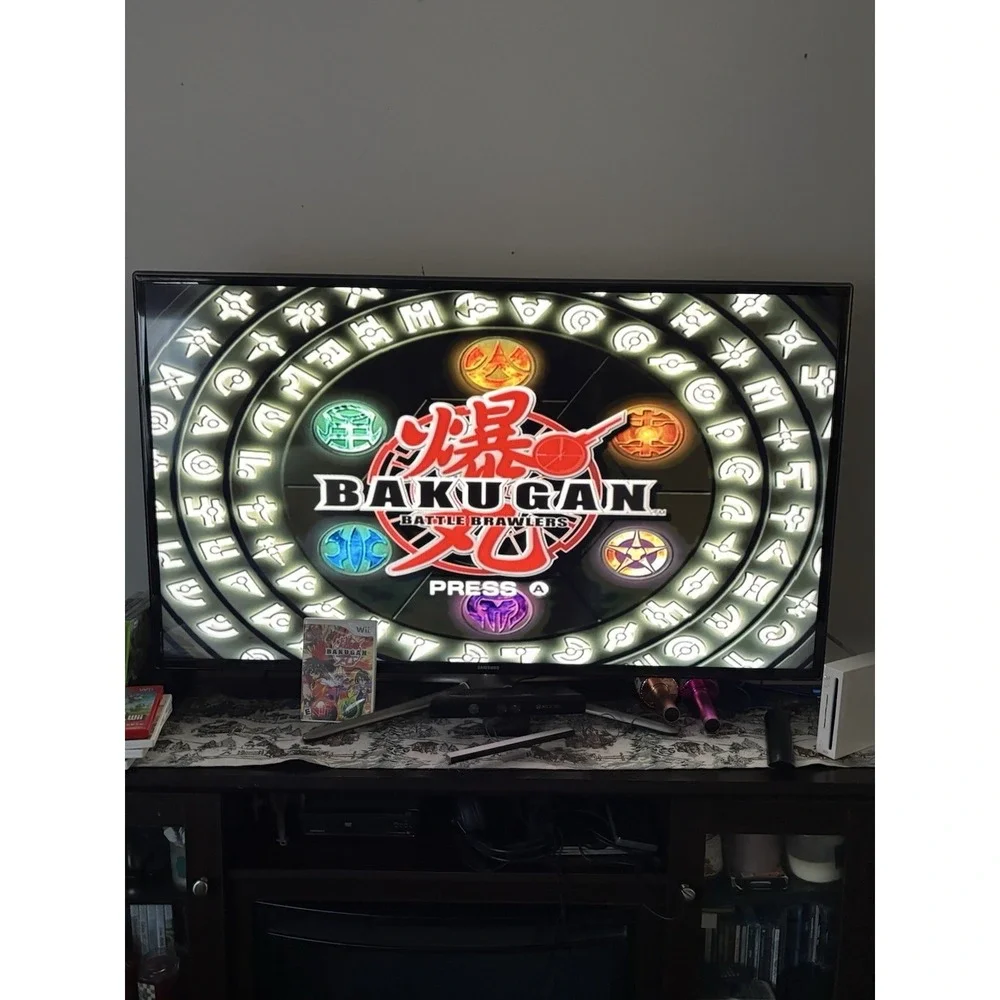 Nintendo Wii Game Bakugan Game Cover Manual 2009 Rated E‎ Tested Works